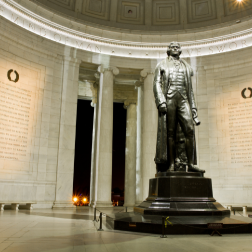statue of Jefferson
