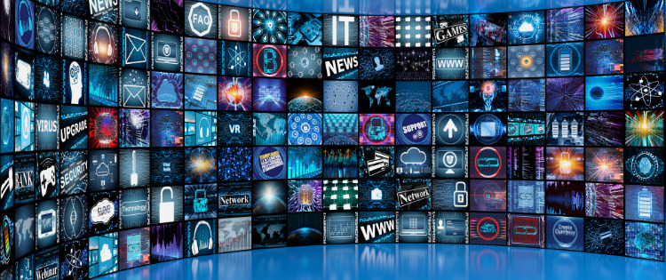 news, tv screens