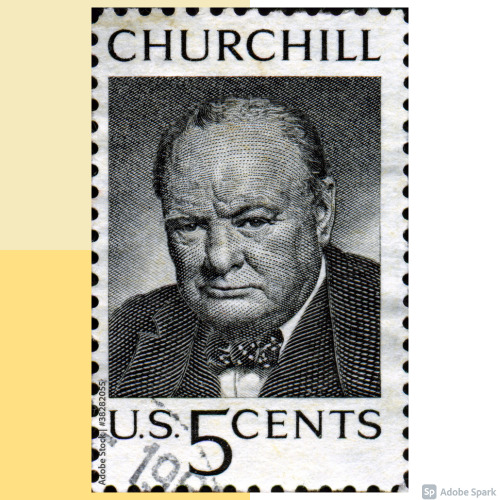 Churchill stamp